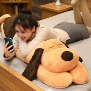 강아지 보디 베개 동물 보디 쿠션 롱 베개