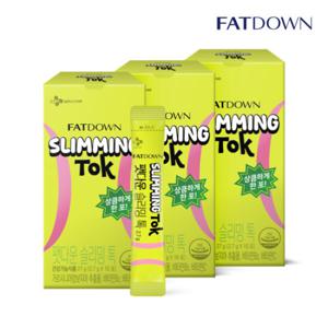 CJ웰케어 팻다운 슬리밍 톡 3박스/30포