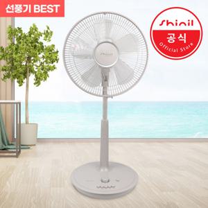 선풍기 SIF-E14YC 저소음 14인치 자동회전 상하조절 초미풍 취침모드