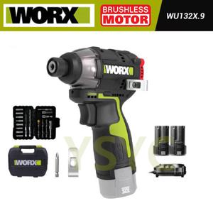Worx 웍스 WU132X 충전임팩드라이버 전기드릴 12V 2.0Ah 배터리2개 WU132 후속