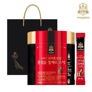 6년근 고려홍삼정 홍삼을 통채로 스틱 10ml x 100포