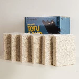 퍼키퍼키 고양이 두부모래 가는입자 7L(3kg) 6개