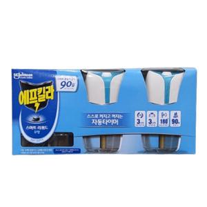 에프킬라 스마트 리퀴드 히터 세트(히터 2입 + 리필 45일 무향 2입) / 무배