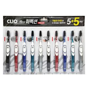 크리오 퍼펙션 차콜 초극세모 5+5 최고 품질의 가성비 칫솔