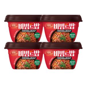양반 비빔드밥 매운참치 비빔밥 컵밥 272.5g 4개