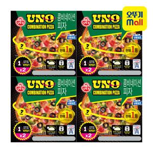 (현대Hmall)오뚜기 콤비네이션 피자 UNO 390g 2인분 4개