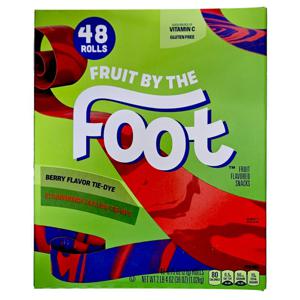 후룻 바이 더 풋 젤리 1.02kg (21g X 48개) 롤 테이프 젤리