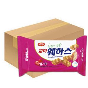 꼬마웨하스 딸기맛 70g 한입에 쏙 20개입 한박스