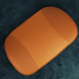 자동차 차량용 소가죽 메모리폼 허리 등받이 쿠션