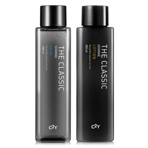 더 클래식 옴므 남성화장품 대용량 스킨로션세트 250ml 스킨 1개+로션 1개