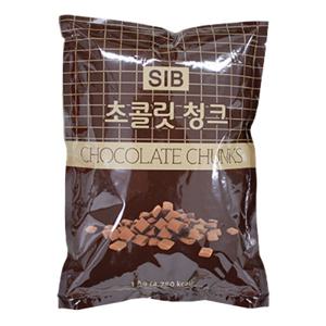 선인 초콜릿 청크 1kg 다크 초코칩 토핑용