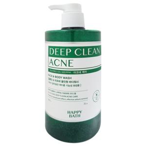 해피바스 딥클린 티트리 아크네 케어 올인원 바디워시 900g 1개