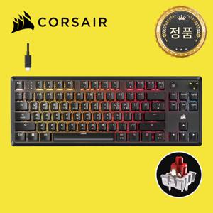 커세어 K70 RGB CORE TKL 텐키리스 게이밍 기계식 키보드 적축