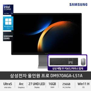삼성전자 올인원 프로 DM970AGA-L51A  27인치 윈11홈 데스크탑추천 가성비PC +Gift