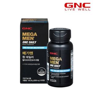 GNC 메가맨 원 데일리 멀티비타민 앤 미네랄 (60정)_50837