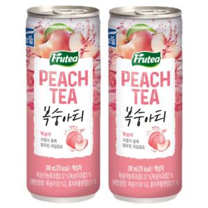 푸르티 복숭아티 240ml 60캔(30캔x2박스)