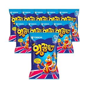 오리온제과 왕꿈틀이 80g x 10개 x 1볼