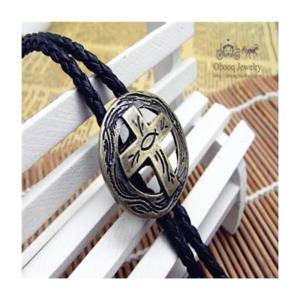 일반넥타이해외해외타이슬링 기독교 십자가 루프타이