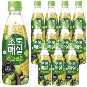 찬스유통 / 웅진 초록매실 스파클링 제로 350ml x 12pet