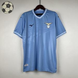 축구복 상하의 세트/라치오 홈 유니폼 축구유니폼 23-24 레플 반티 블루