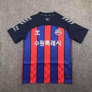 축구복 티셔츠/상의/수원FC 홈 K리그 반팔 져지 축구유니폼 축구복 2024 레플 이승우 이용 올리베이라