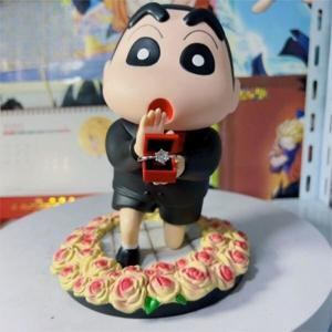 애니메이션피규어/크레용 샤오신 장식품 이십센티미터 프로포즈 샤오신 1:1 칠석절 선물 짱구 피규어 1a1