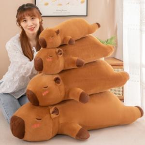 카피바라 바디필로우 콧물 인형 모임 거북기 가방 귀여운 캐릭터 카피바라 애착인형