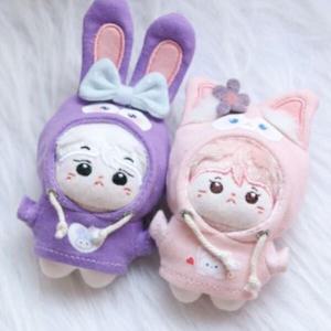 인형가구/소품/5cm 귀여운 동물 후드티 후디 인형옷 아이돌인형옷