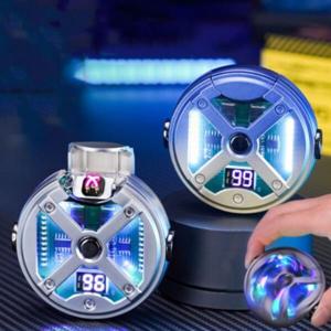 오일라이터/LED 스피너 플라즈마 라이터 C타입 충전 캠핑 방풍 더블아크 전기라이타