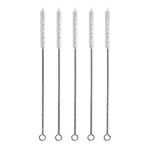 5개세트 빨대세척솔 스텐 24cm 긴 브러쉬 ODM-BRUSH04