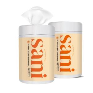 유한그린텍 국내제조 새니세이프 살균소독티슈 360매 세제티슈/ 99.999% 살균력 2통