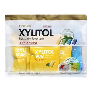 스위토리 자이리톨 후르츠 앤 민트향 껌 26gx16개입 1개(30.8g로 변경)