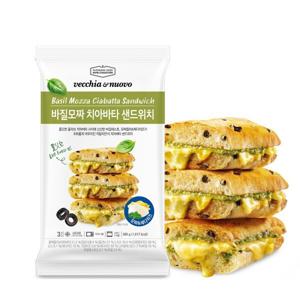 베키아에누보 바질모짜치아바타샌드위치 6개 3입2팩)