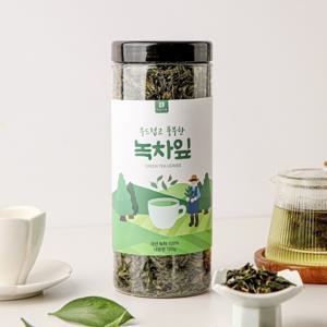 녹차잎 120g 부드럽고 풍부한 국산