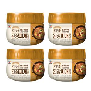 다담 된장찌개용 양념 530g x 4개