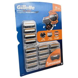 질레트 프로글라이드 면도날 14개