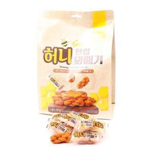 한입 허니 꽈배기 520g(개별바코드있음)(1개입) 25.12.31/허니스낵/꿀맛스낵/꿀꽈배기스낵/꿀꽈배기과자/한