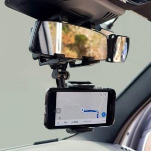 트렌드 거울 룸미러 중력 브라켓 홀더 거치대 백미러 인기 휴대폰 거치 자동차 스파크 차량용 스마트폰