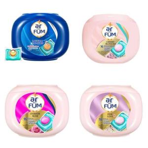 캡슐세제/아로퓸 의류세제 캡슐 세제 42캡슐 4타입 블루나잇 다마스크 로즈 체리블러썸 핑크러브 ar fum