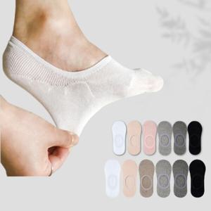 안벗겨지는 국산 페이크삭스 남성 여성 여름 실리콘 덧신 면양말 15장