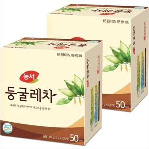 동서 둥굴레차 50Tx2개 (2세트구매시 1000원 할인x넉넉한 유통기한)