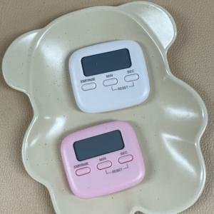 디와이컴퍼니 주방타이머 초시계 자석 타임 주방 쿠킹 전자 공부 무소음 디지털 타이머