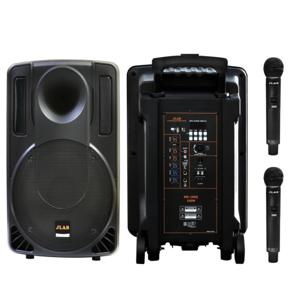 JLAB 이동식앰프 MK-160Q 무선마이크 2개 (핸드+핸드) 블루투스 휴대용 사은품 증정 (유선마이크 외 5종)