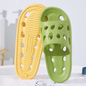 EVA 발등낮은 욕실화 물빠짐 미끄럼방지 화장실 슬리퍼 1+1 이벤트