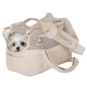 도그팜 강아지 여름 산책 가방 슬링백 쿨 이동 캐리어 쿨원사를 사용하여 시원함을 주는 여름용 쿠션이 내장