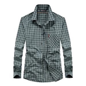 지프스피릿 JEEP SPIRIT 남방 남성 캐주얼 베이직 오버핏 체크 셔츠 빅사이즈 9029