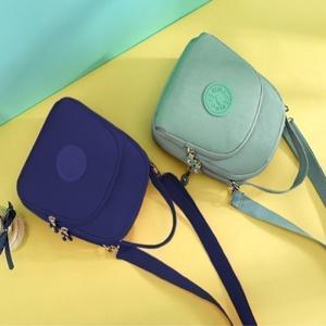 여성 데일리 모던 크로스백 투스타일 미니 백팩 사이드 보조 가방 생활방수 3단 수납지퍼 (2개이상추가할인)