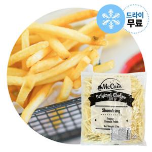 지케이푸드 맥케인 초이스 슈스트링 2kg (드라이) 감자튀김 막대감자