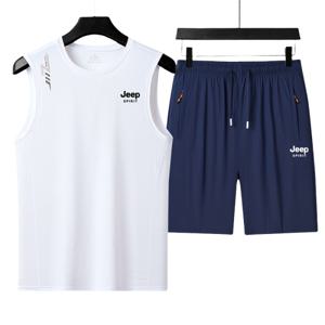 지프스피릿 JEEP SPIRIT 슬리브리스 머슬핏 빅사이즈 4장세트 75167