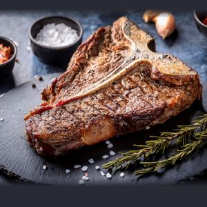 한우 티본 스테이크 구이용 T-bone 채끝등심 안심 포터하우스 캠핑용 투뿔한우 소고기 홈파티 고기 3+국거리
